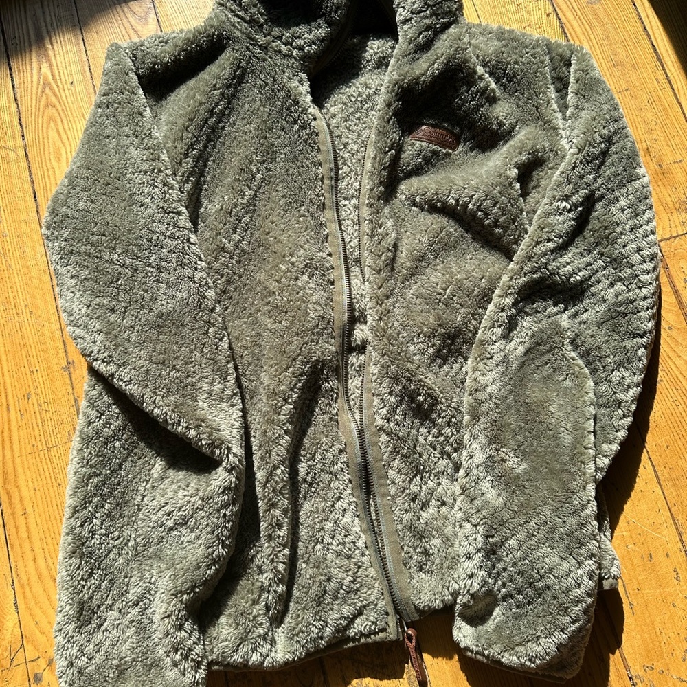 Cozy Olive Green Women's Jacket